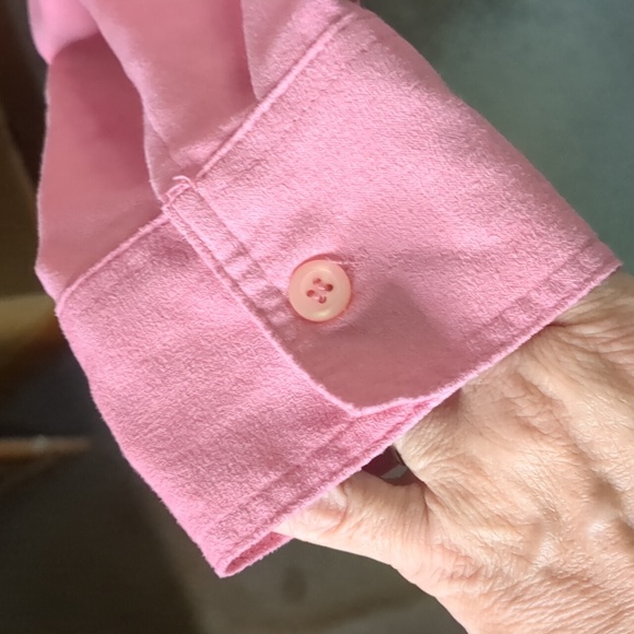 DENVER HAYES* faux suede button down long sleeve shacket shirt jacket - Picture 4 of 12